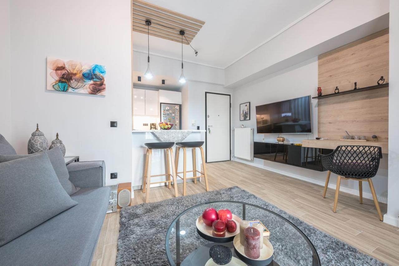 Comfy And Modern Apartment Афины Экстерьер фото
